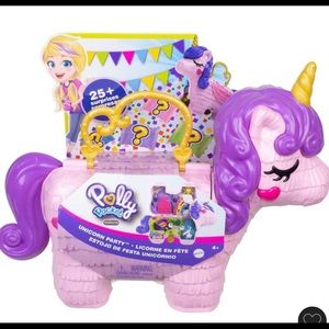 Polly Pocket Unicorn Party Large Compact Playset
